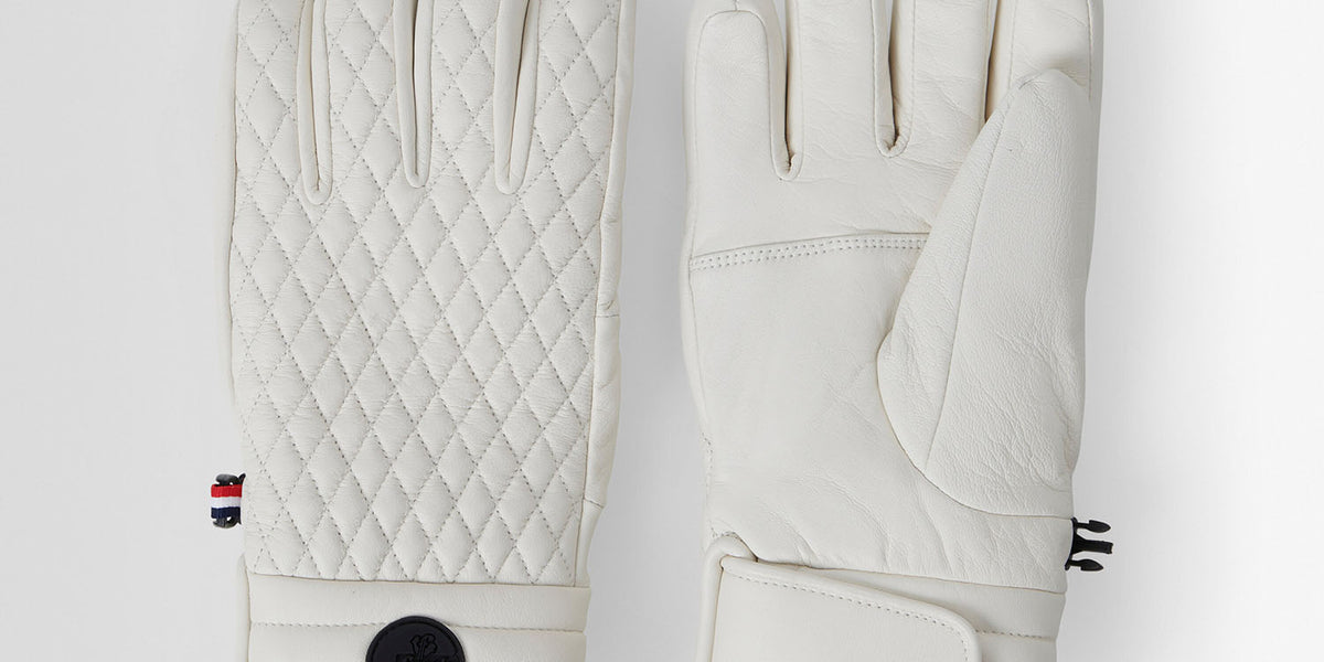 agu deep winter handschuhe Athena leather ski gloves with smock diamonds