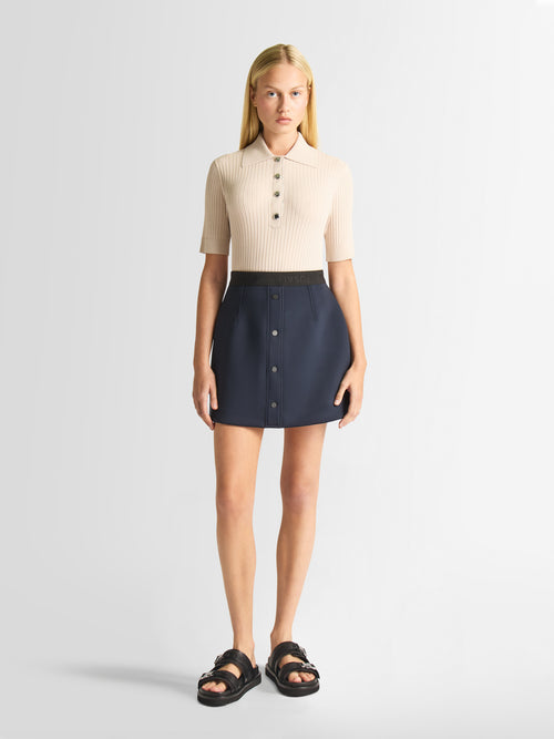 VERA SHORT-SLEEVE POLO SHIRT