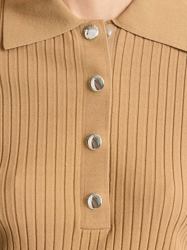 VERA SHORT-SLEEVED POLO SHIRT