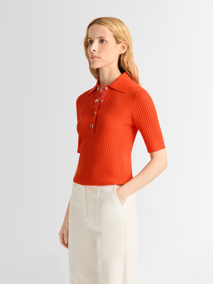 VERA SHORT-SLEEVED POLO SHIRT
