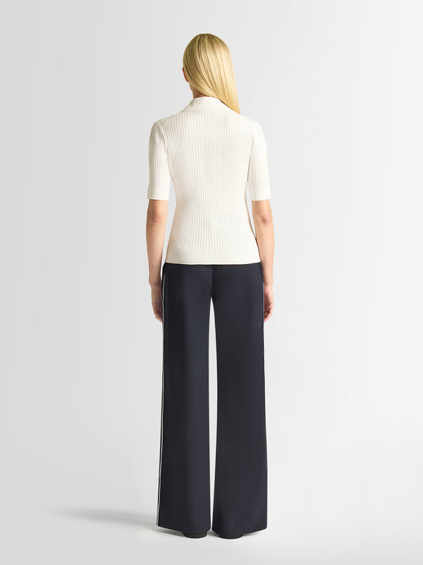 VERA SHORT-SLEEVE POLO SHIRT