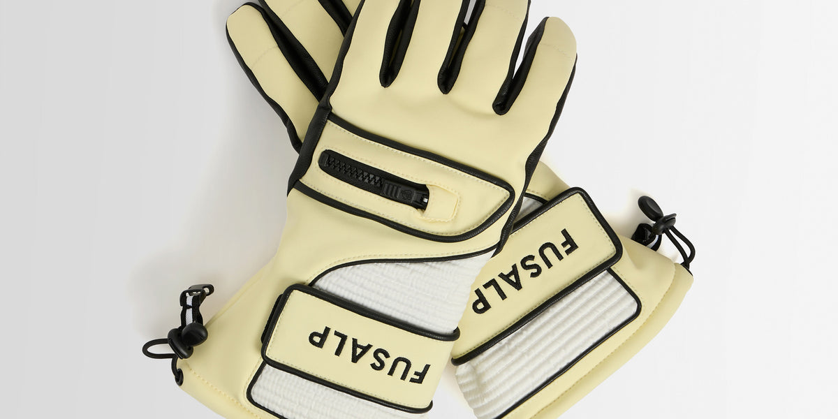 slalom handschuhe Gelbe Slalom-Skihandschuhe