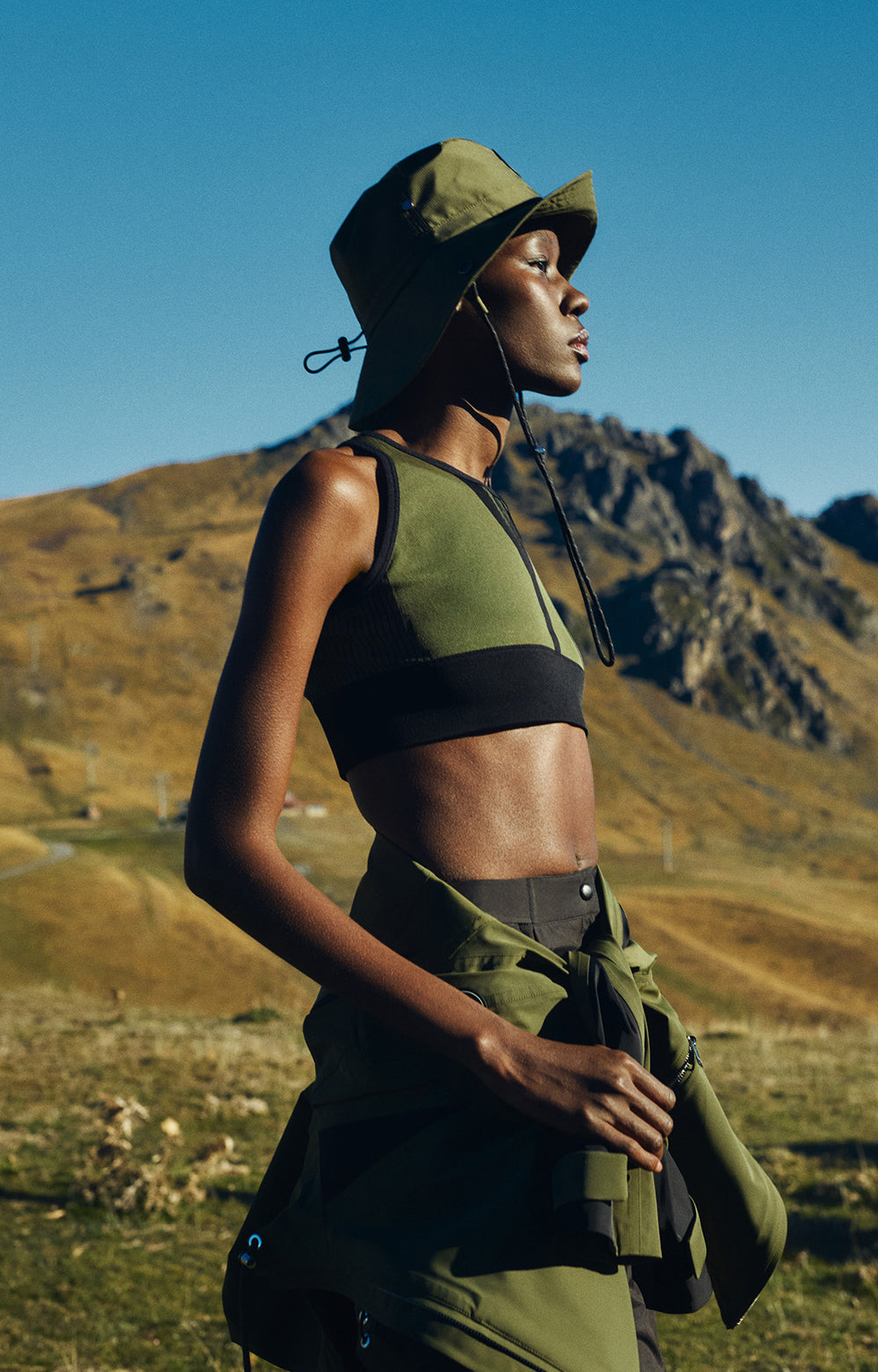 SUNRISE OVER THE HILLS