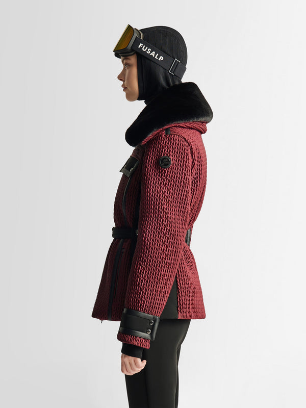 SKI OUTFIT ALIXA ACAJOU