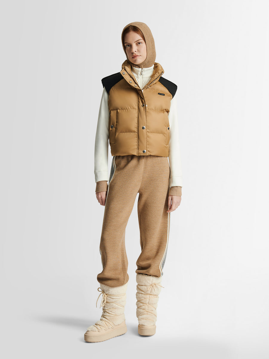 MIRIS SLEEVELESS DOWN JACKET