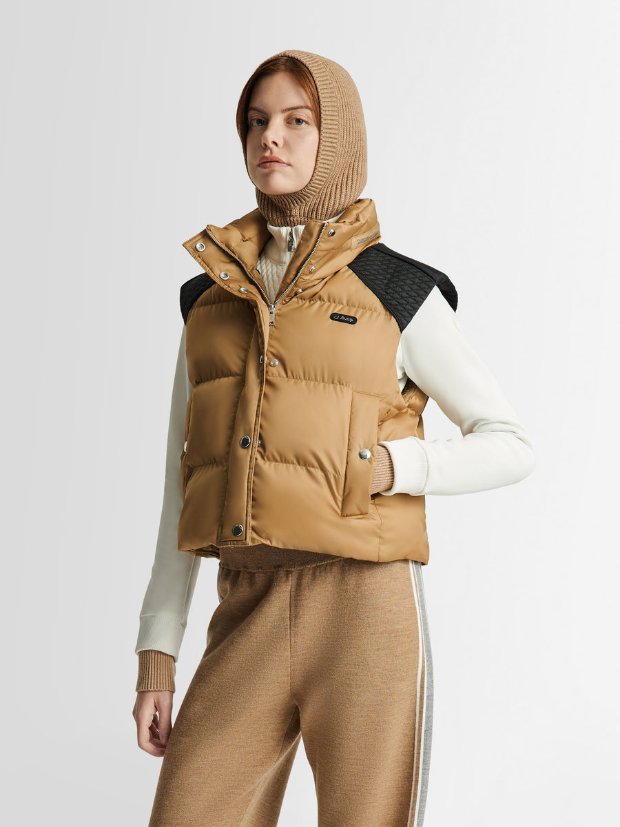 MIRIS SLEEVELESS DOWN JACKET