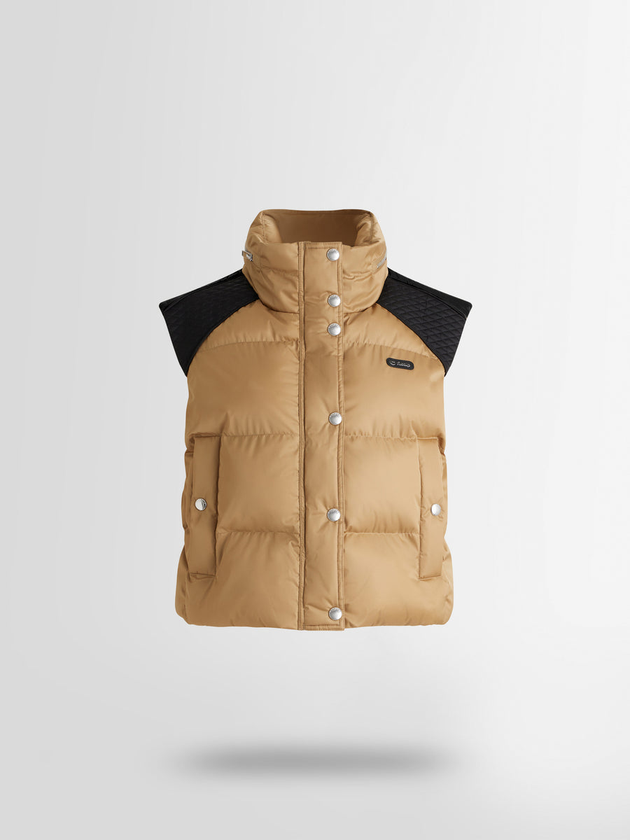 MIRIS SLEEVELESS DOWN JACKET