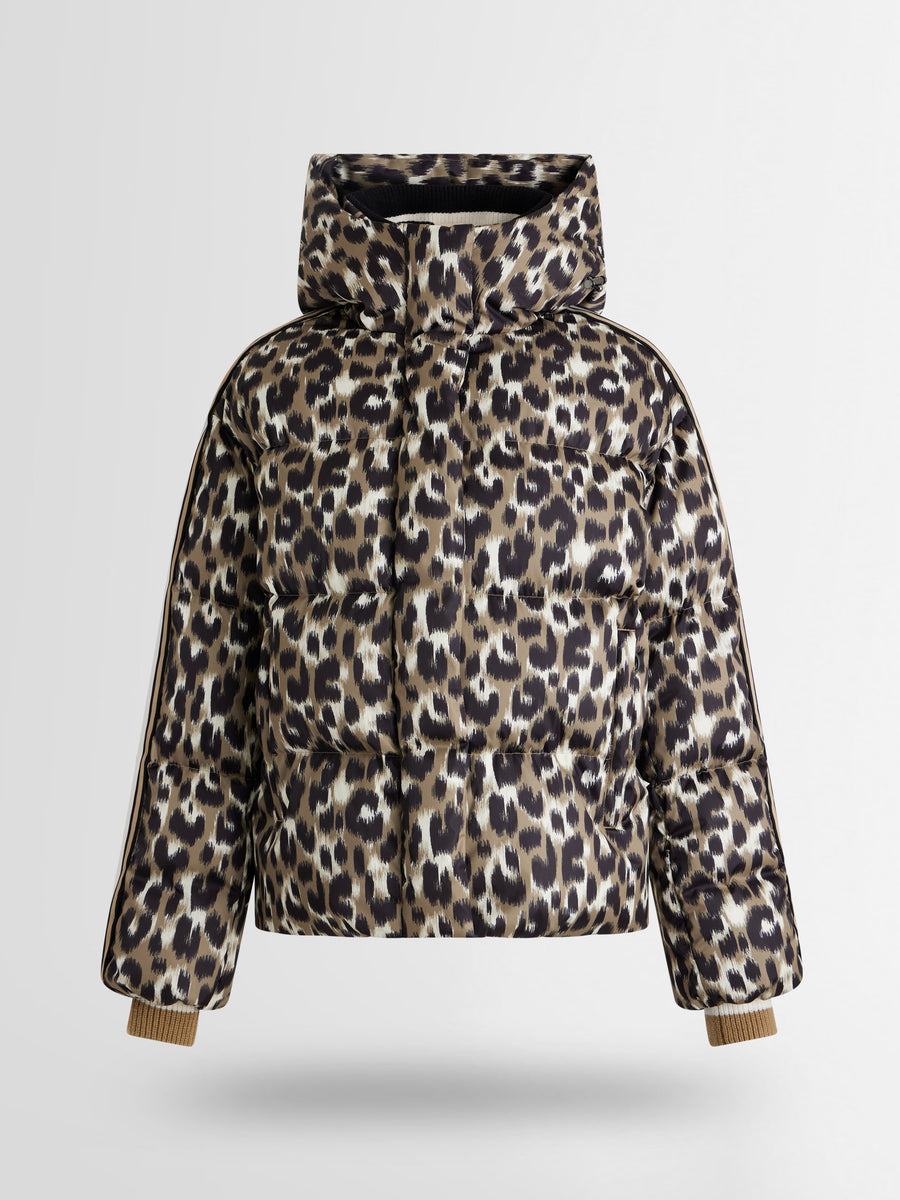 ADA LEOPARD DOWN JACKET