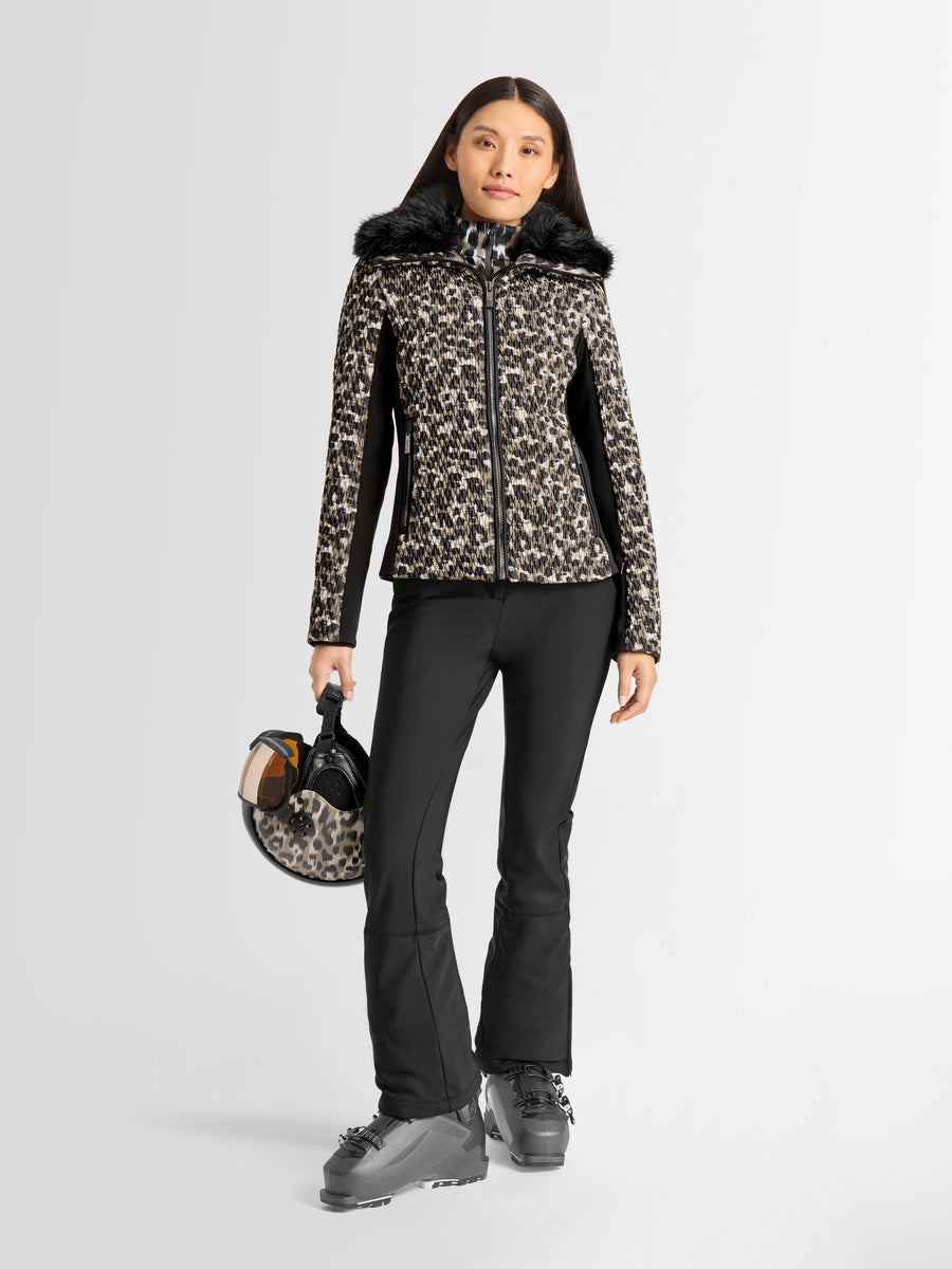 MONTANA LEOPARD SKI JACKET