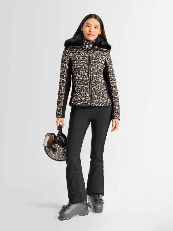 VESTE DE SKI MONTANA LEOPARD