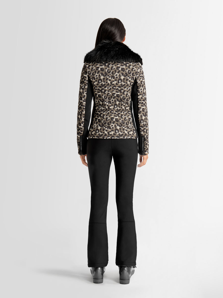 MONTANA LEOPARD SKI JACKET