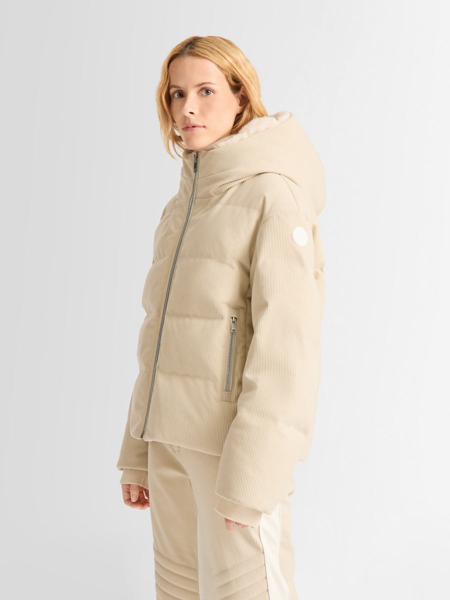 BARSY VELVET DOWN JACKET
