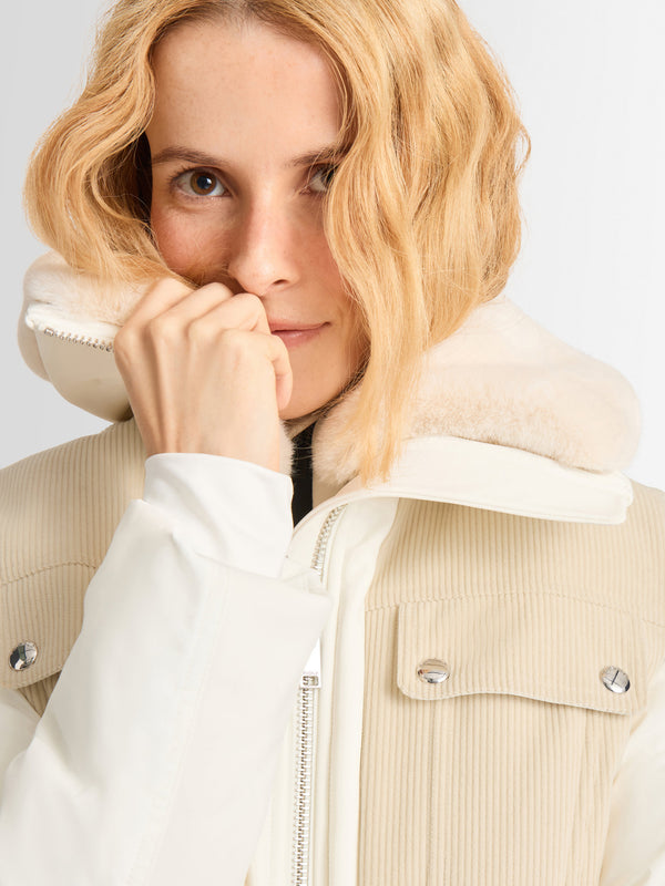 SKI OUTFIT KAREI VELVET LATTE