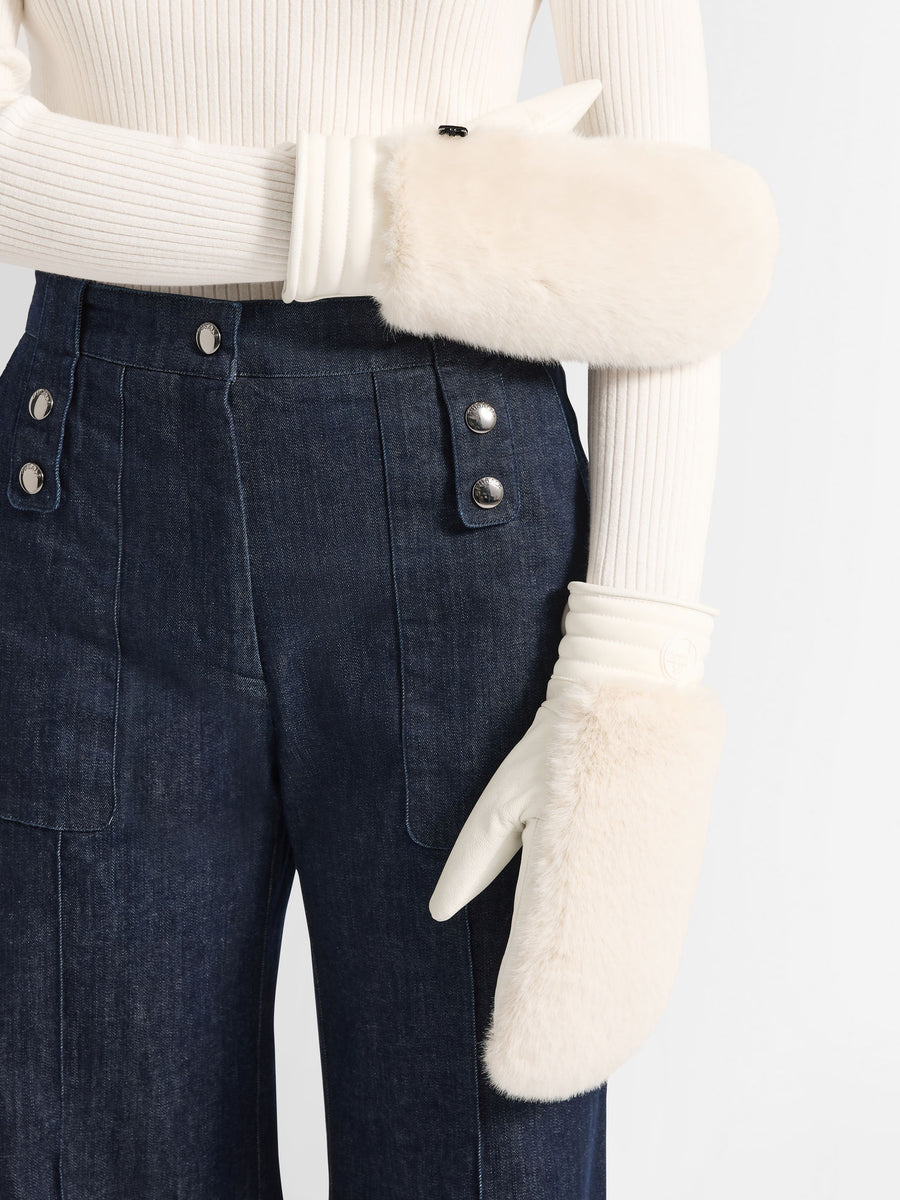 GANTS DE SKI FAKE FUR