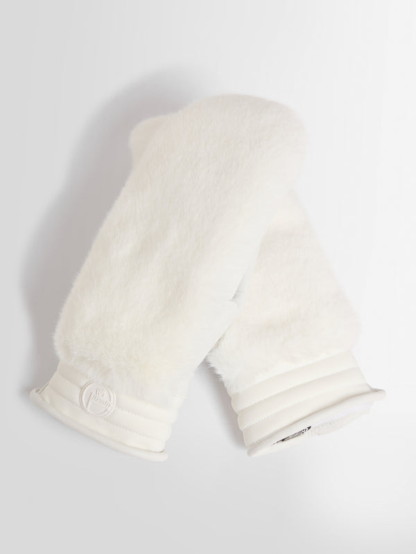 FAKE FUR SKI GLOVES
