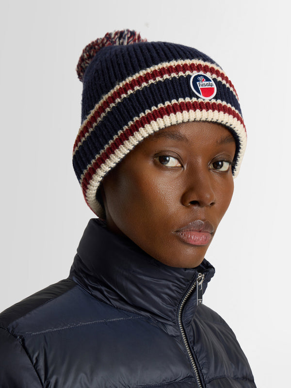 POMPON BEANIE