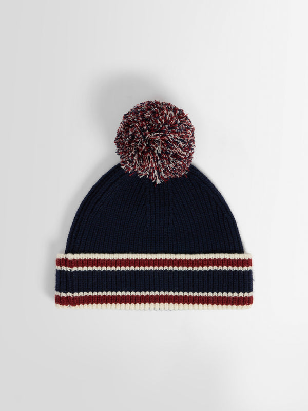 POMPON BEANIE