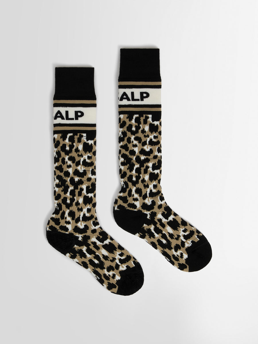 CHAUSSETTES DE SKI LEOPARD SOCK