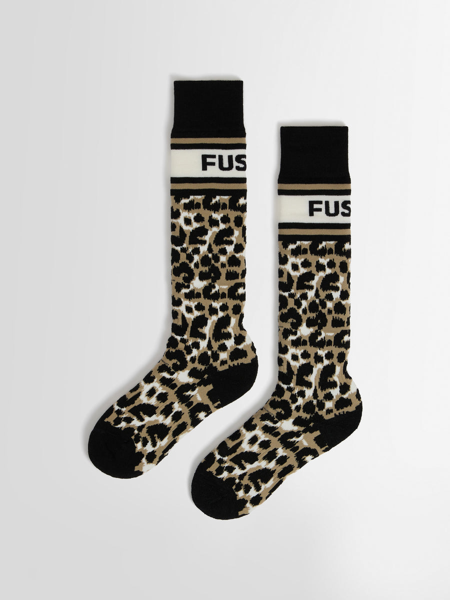 CHAUSSETTES DE SKI LEOPARD SOCK