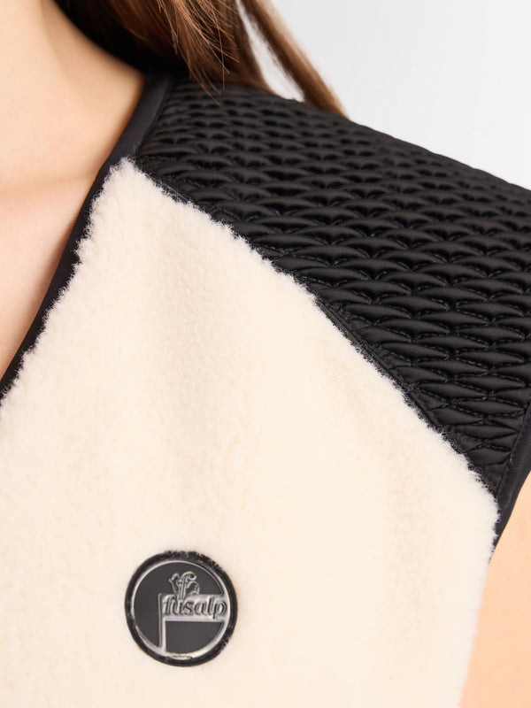 ELANDINE SLEEVELESS JACKET