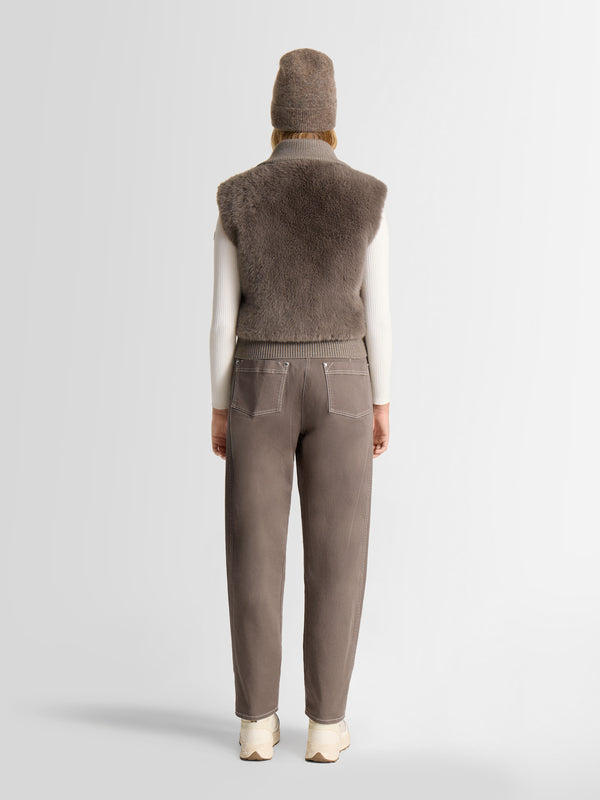 PIAGAE SLEEVELESS JACKET