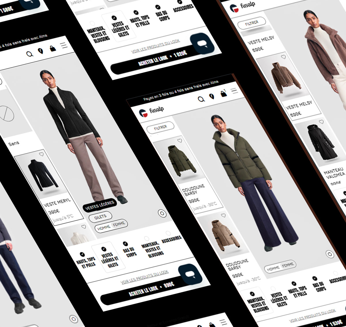 Ready-to-wear outfits