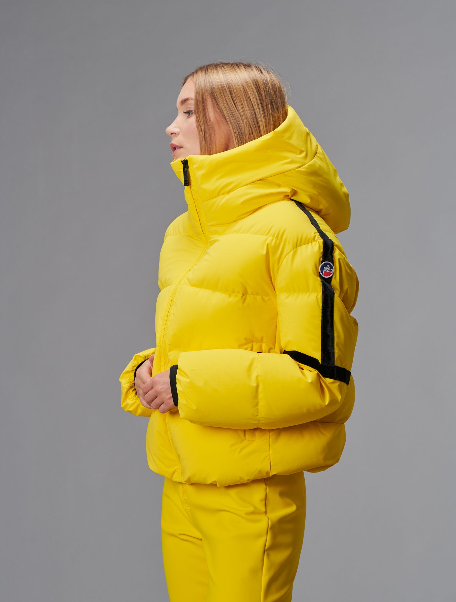 Fusalp - Barsy jacket: short oversized ski jacket with adjustable hood