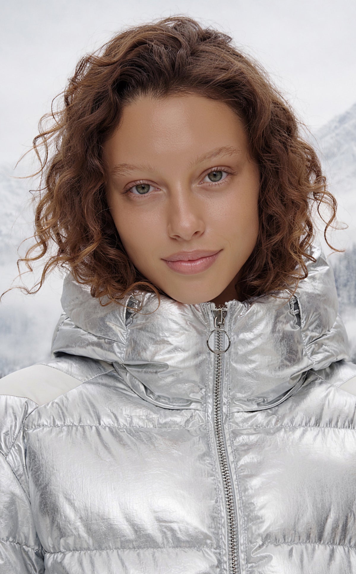 CHARLOY METAL SKI DOWN JACKET