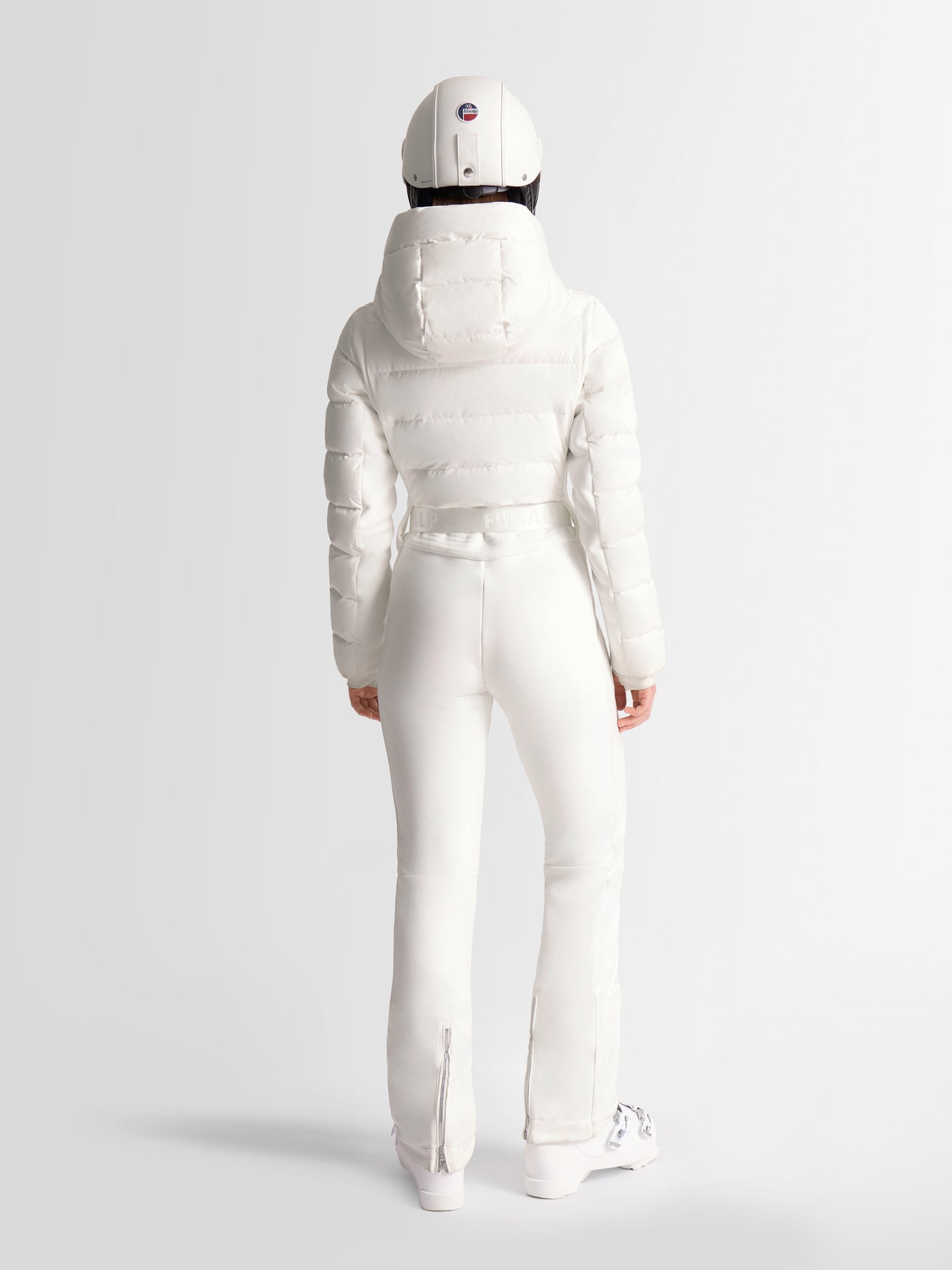 white ski gear Fusalp