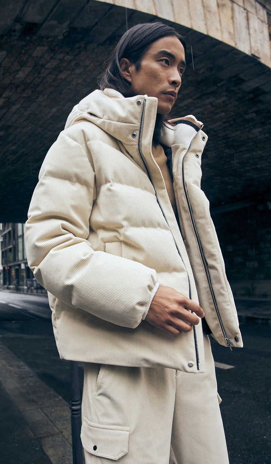 ATILA VELVET DOWN JACKET