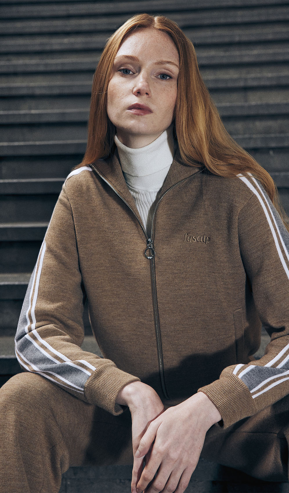 fusalp スキーセーター(前面ジッパー) Orion thermal layer in brushed Powerstretch fabric | Fusalp