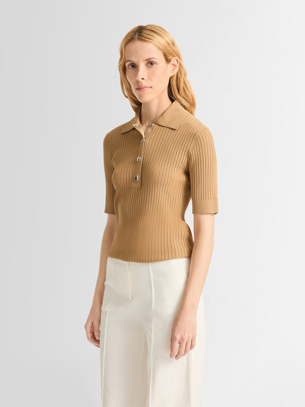 VERA SHORT-SLEEVED POLO SHIRT