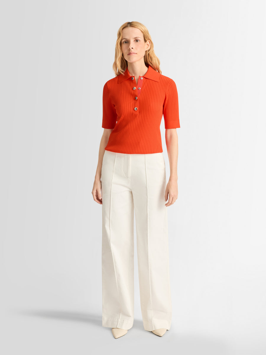 VERA SHORT-SLEEVED POLO SHIRT