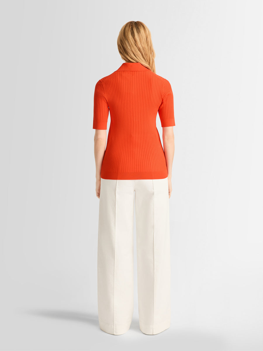 VERA SHORT-SLEEVED POLO SHIRT