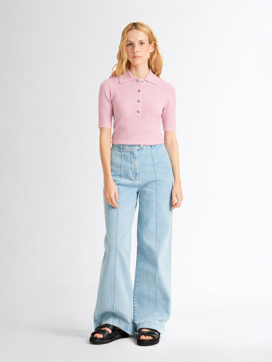 VERA SHORT-SLEEVED POLO SHIRT