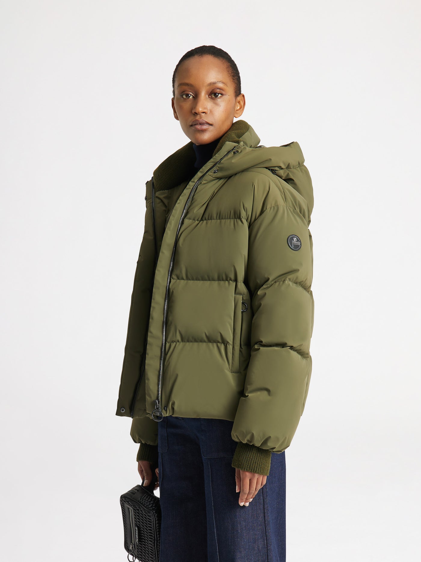 Ada dark green blouson | Fusalp
