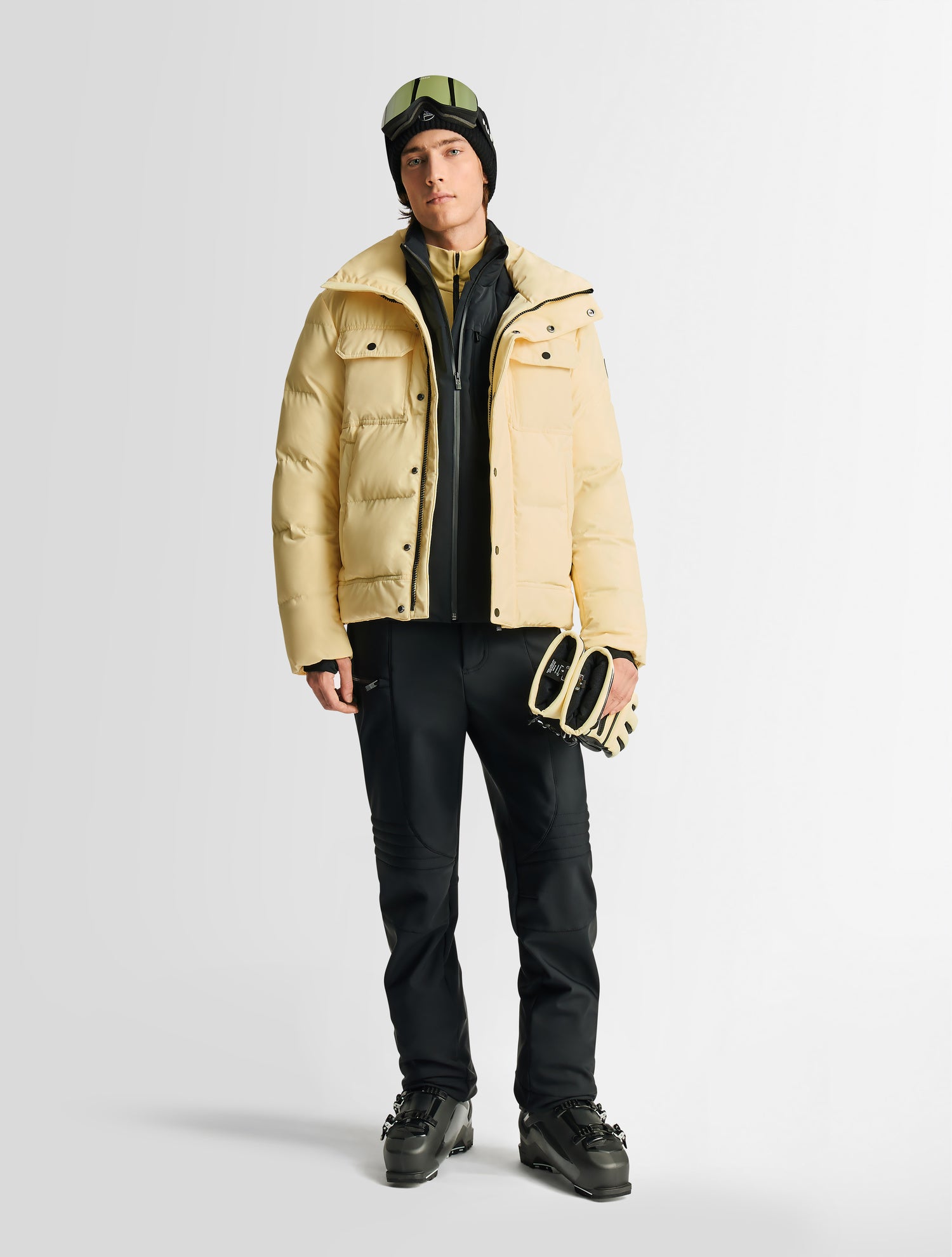 Yellow Carlo ski jacket | Fusalp