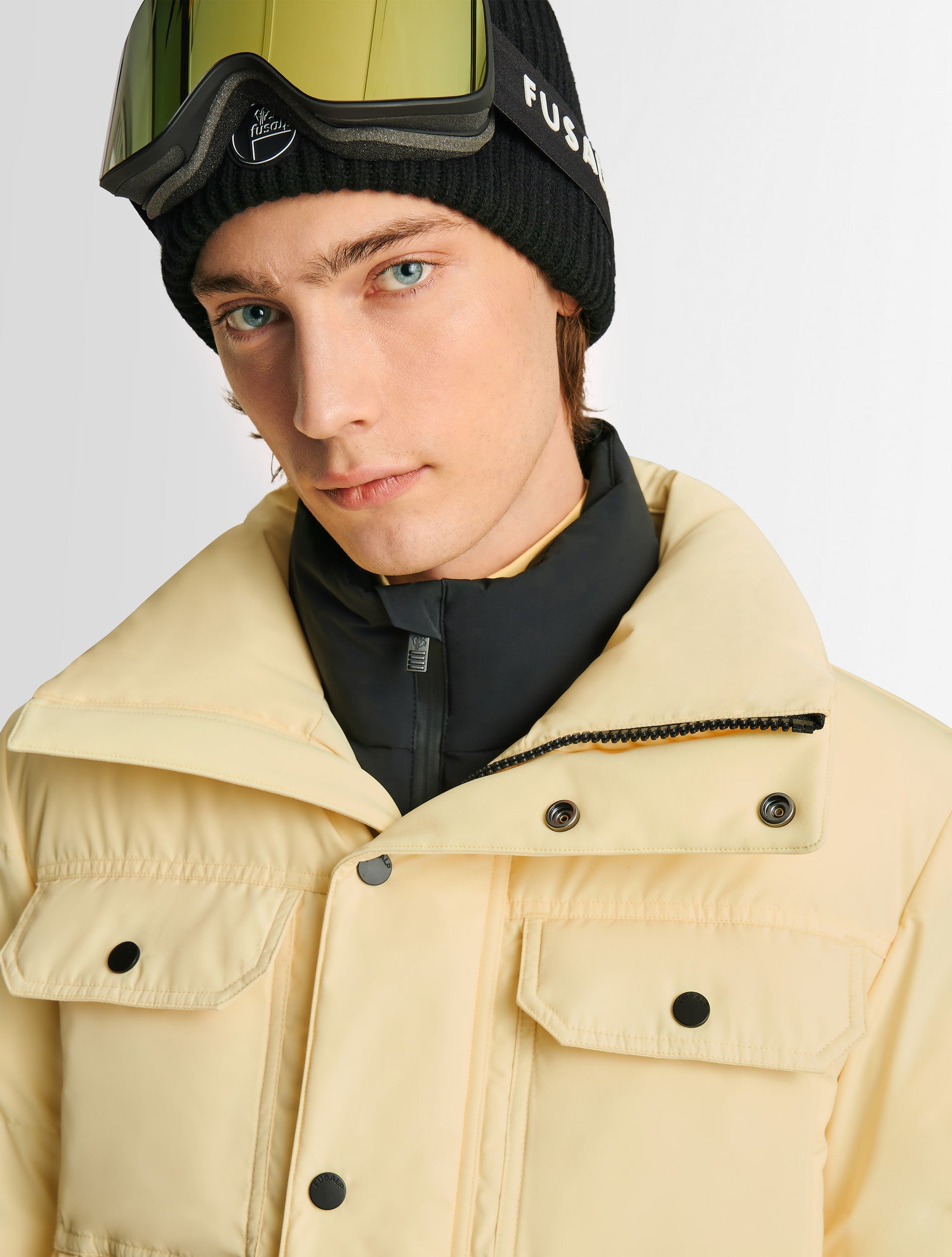 fusalp フザルプ メンズスキーウェアージャケット L～XL Yellow Carlo ski jacket | Fusalp