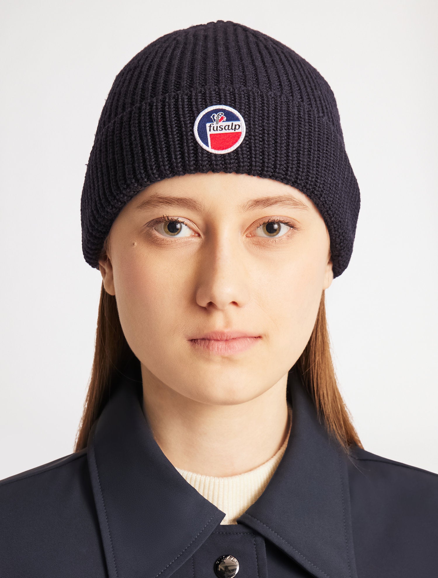 Cosmic dark blue beanie | Fusalp