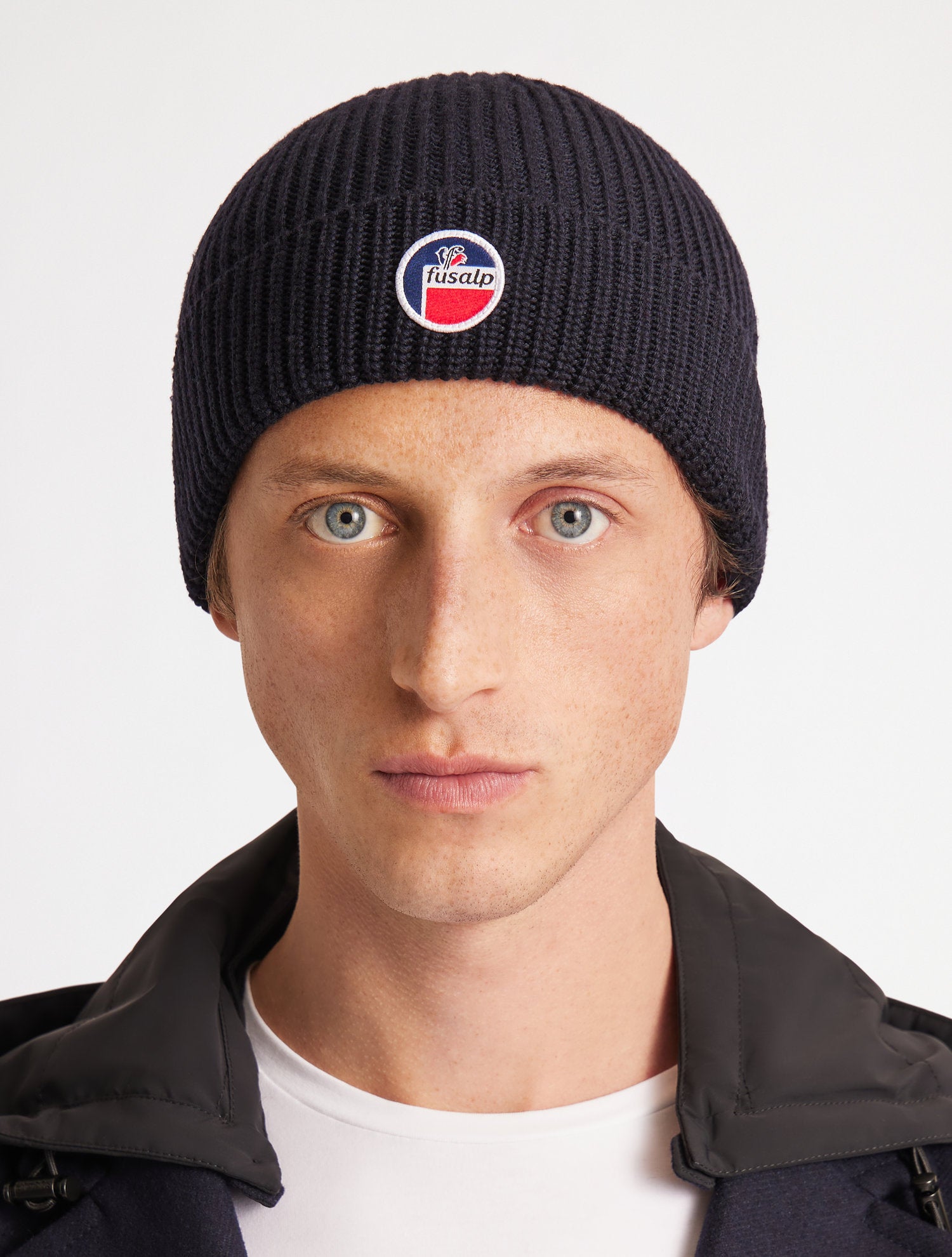 Cosmic dark blue beanie | Fusalp