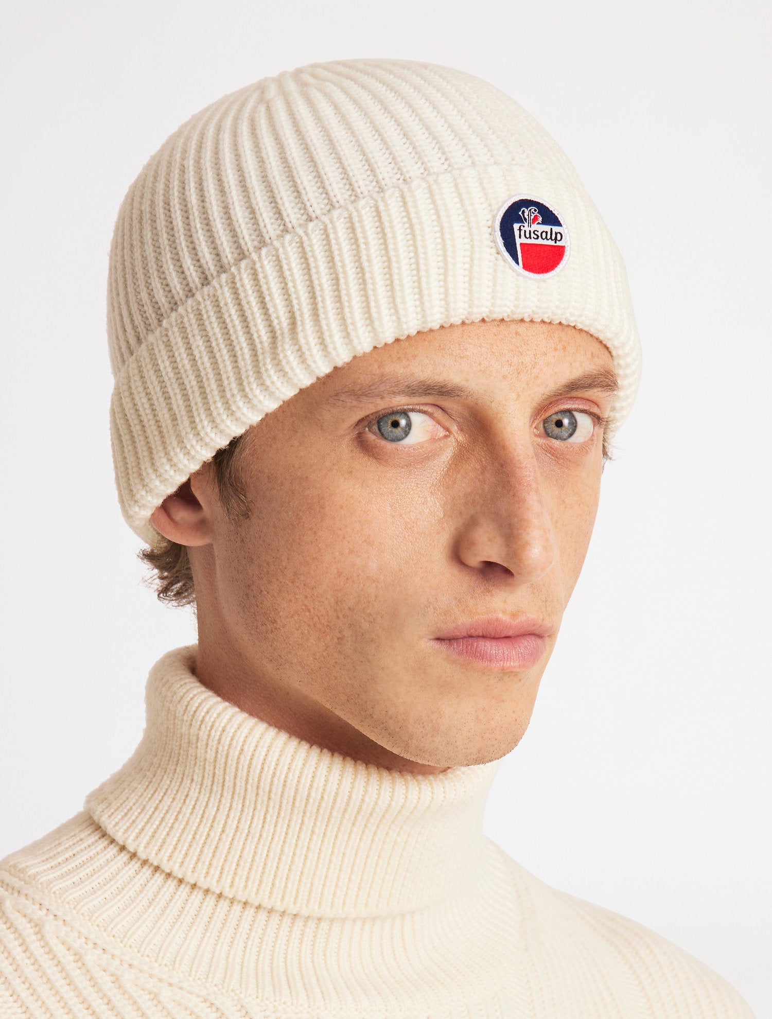 Cosmic white beanie | Fusalp