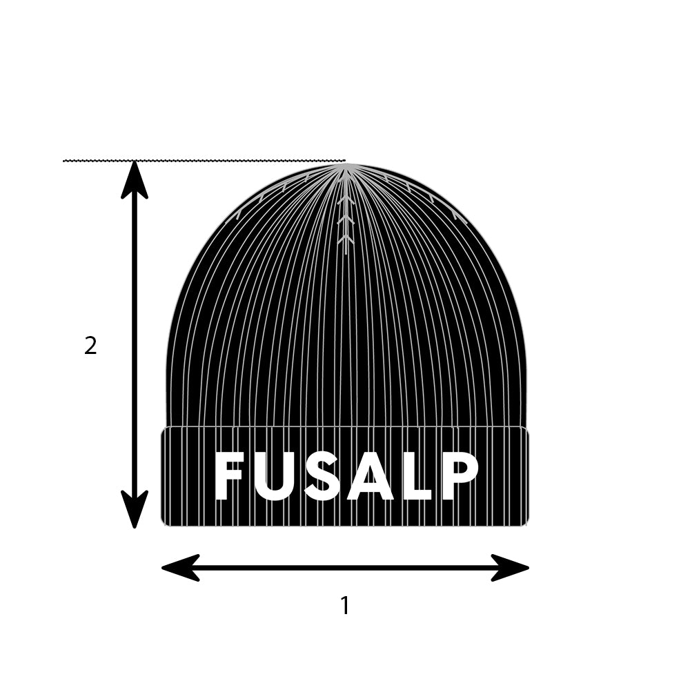 Cosmic white beanie | Fusalp