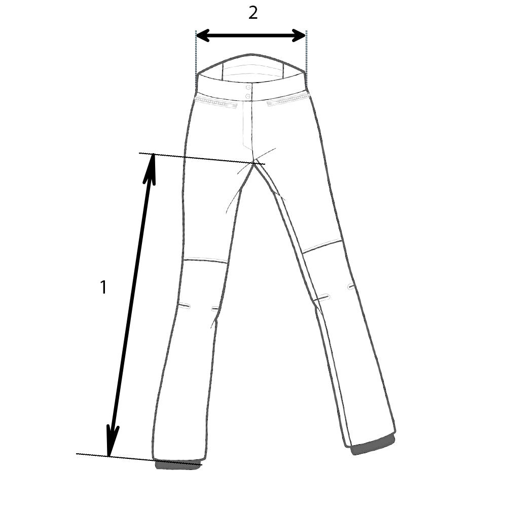 Tipi high-rise softshell ski pants | Fusalp