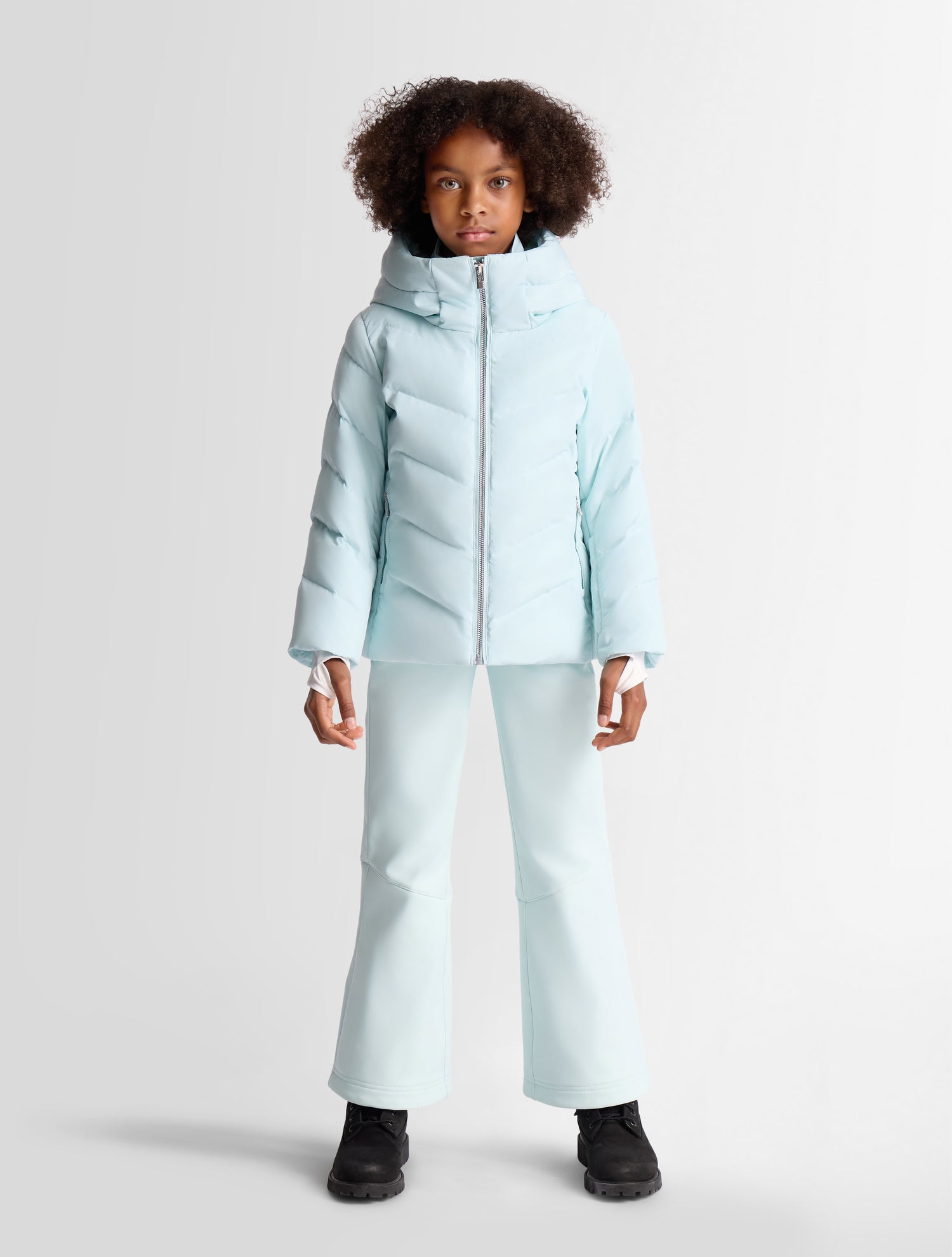Blue Delphine Jr ski jacket | Fusalp
