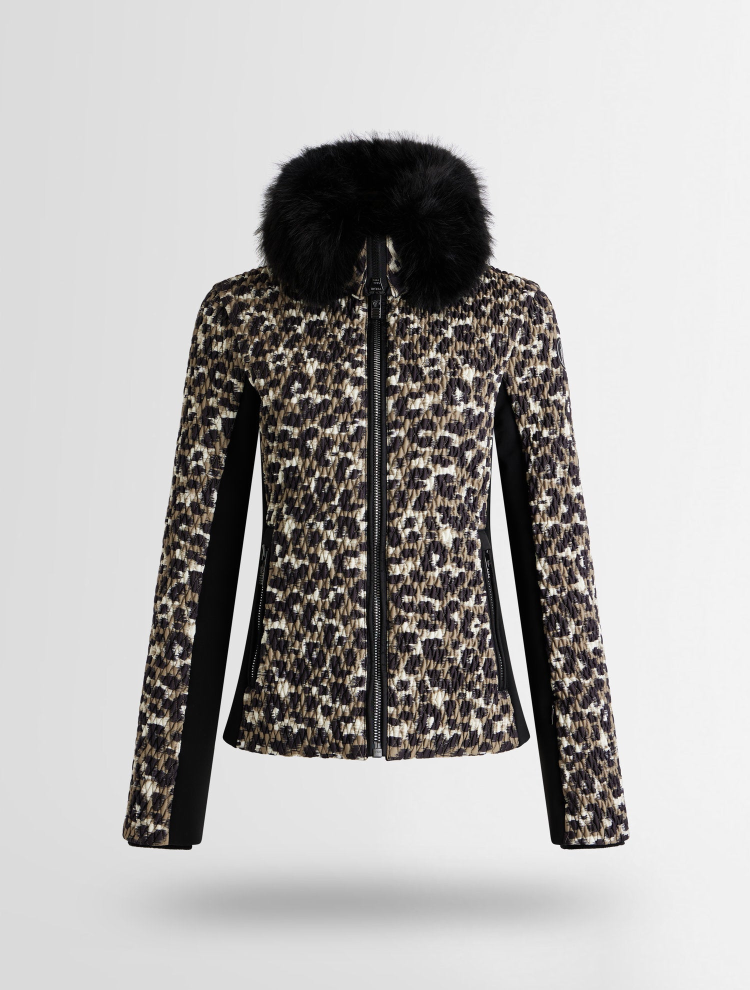 Yellow Montana Leopard ski jacket | Fusalp