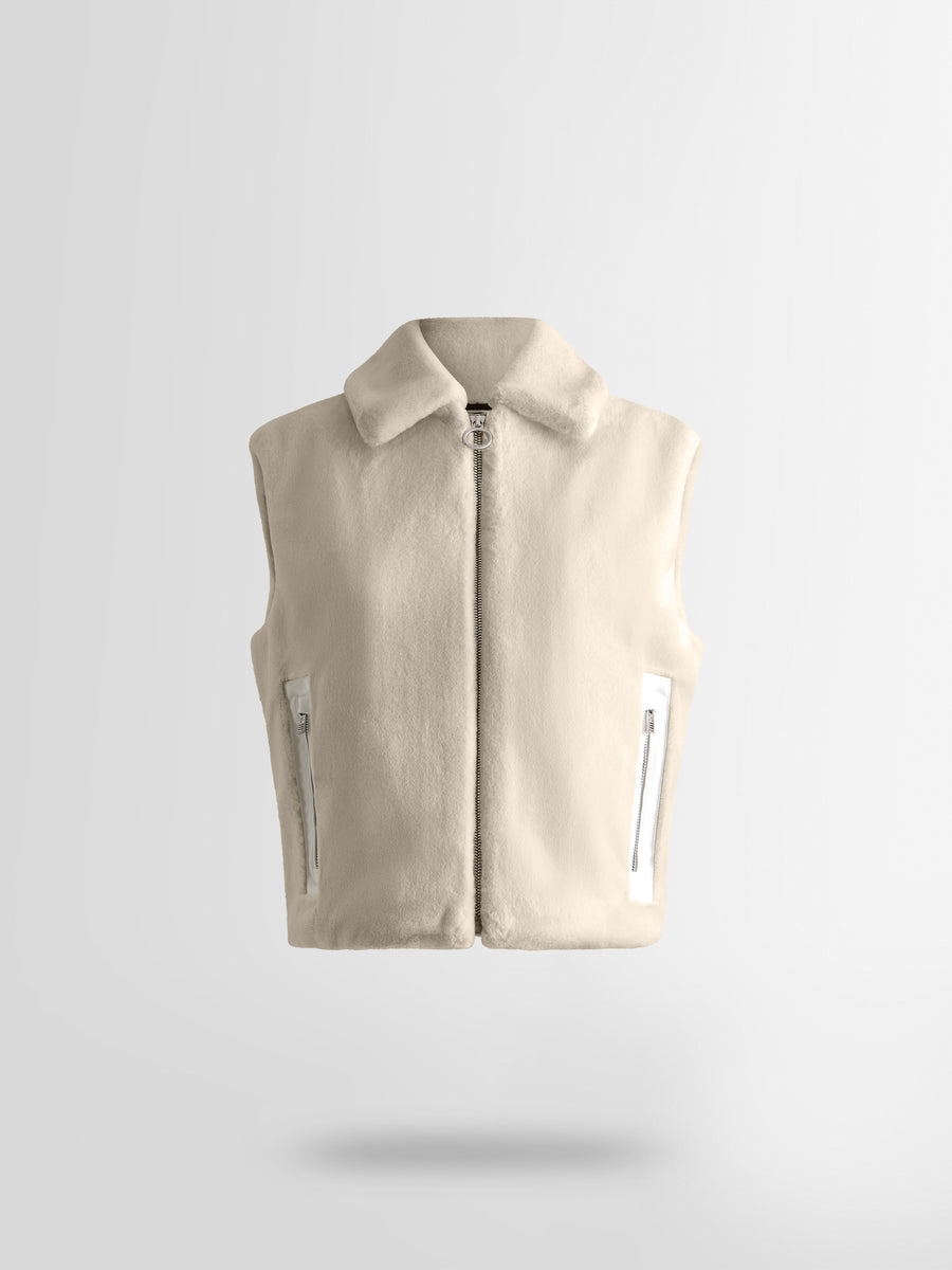 PIAGINA SLEEVELESS JACKET