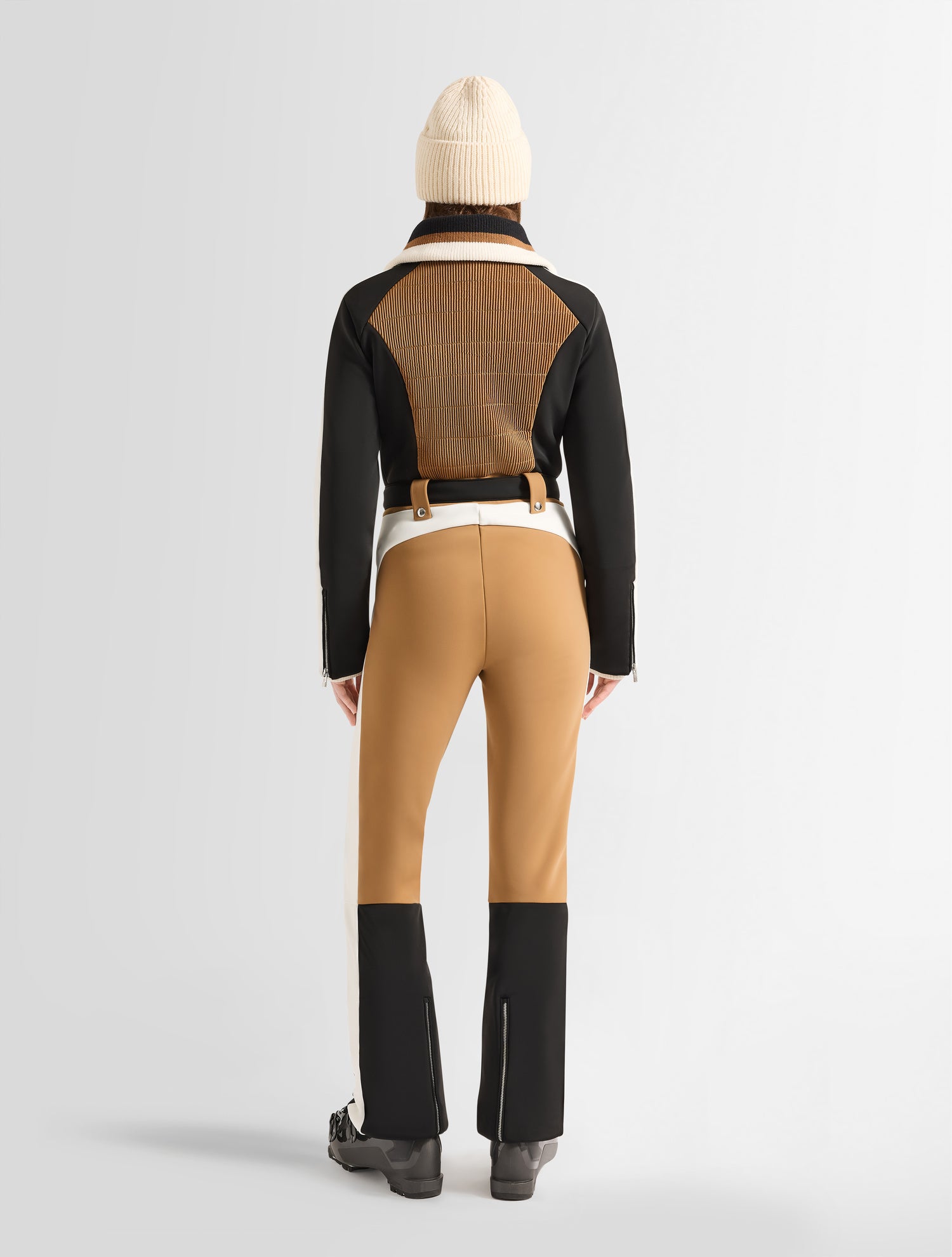 M(38) Fusalp スキースーツ フザルプ プッチ×フザルプ”カラフル柄”スキースーツ＆ジャケット、絡み合う魚の