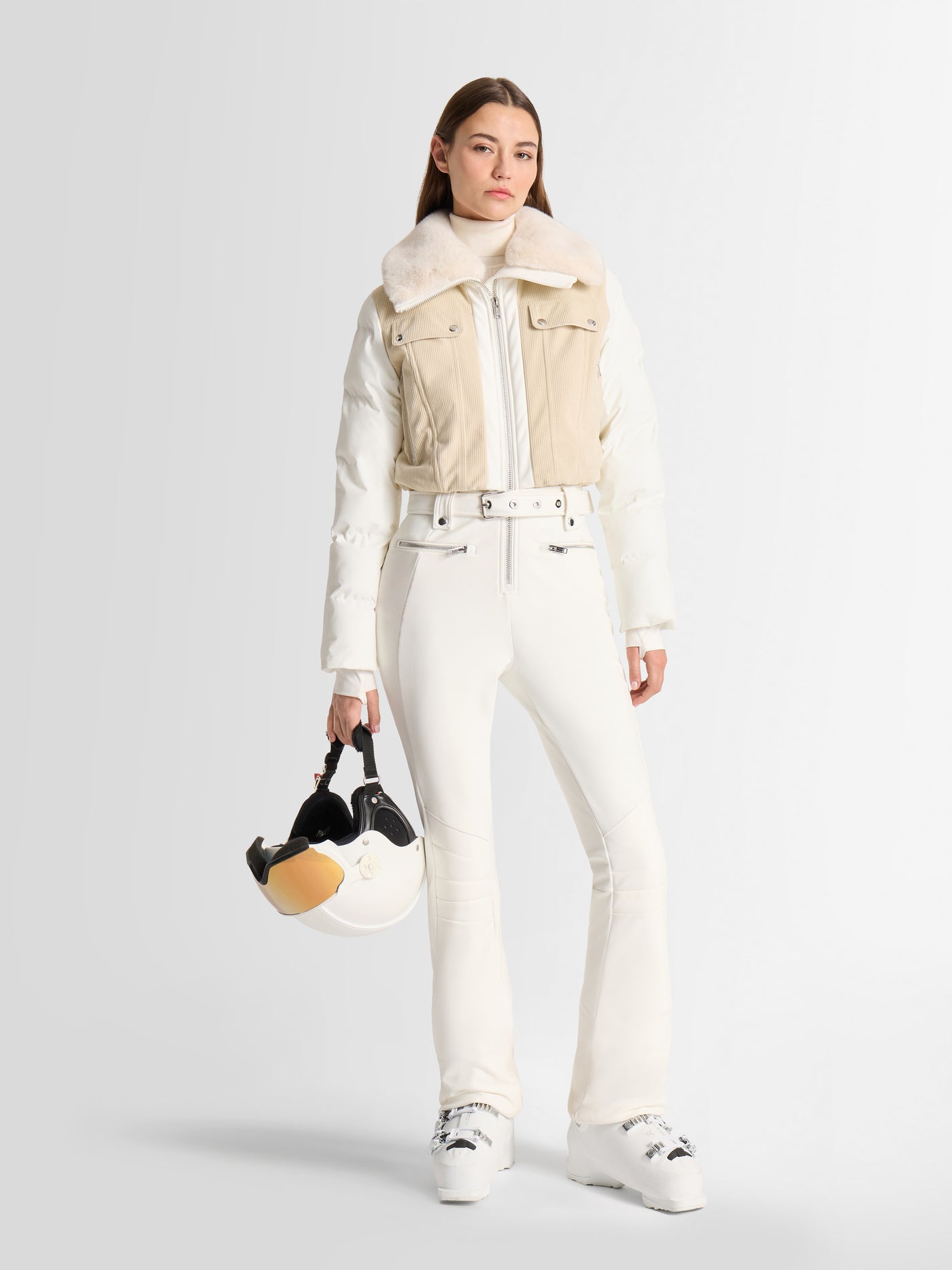 KAREI VELVET SKI SUIT