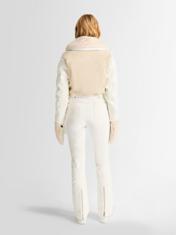 SKI OUTFIT KAREI VELVET LATTE