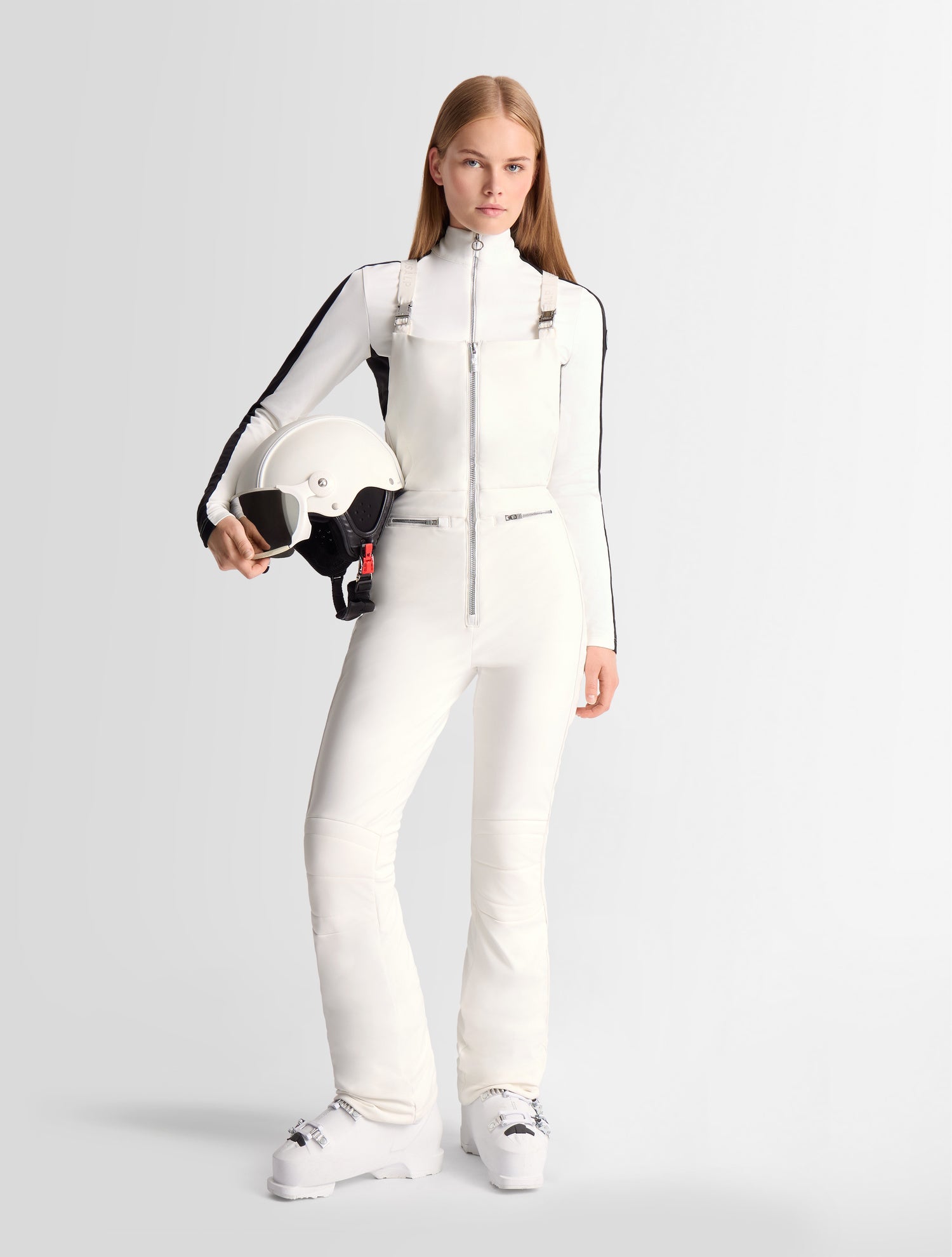 White Getta ski overalls | Fusalp